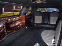 black stretch limousine