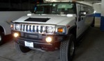 White 20-Passenger Hummer H2 Limousine