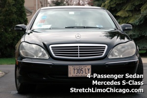 mercedes limo sedan