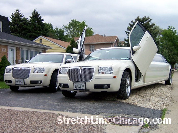 Our two 12-passenger Chrysler 300 limousines
