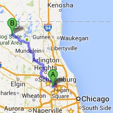 wonder lake ohare route