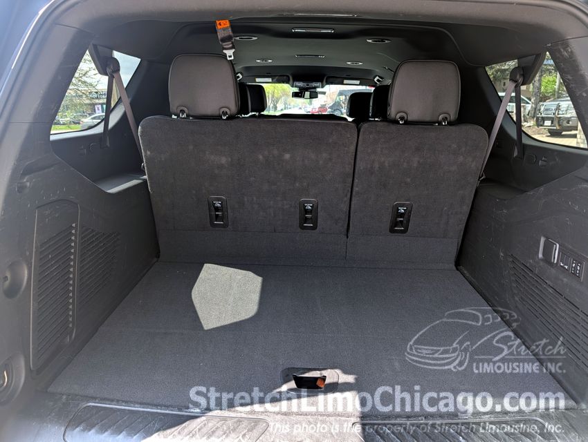 chevy suburban suv trunk view