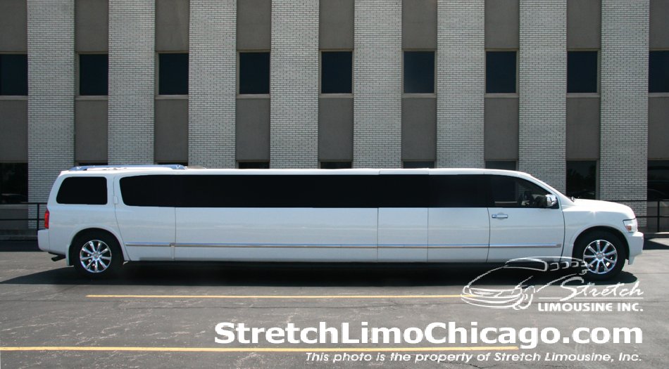 Infinity Q56 SUV limo - lambo door